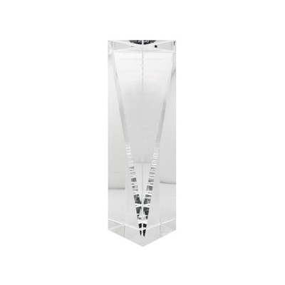 Tri-spark Optical Glass Trophy