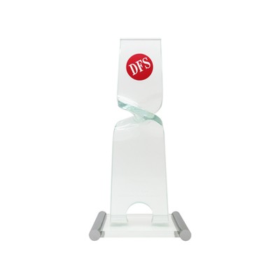 Twisted Glass Trophy
