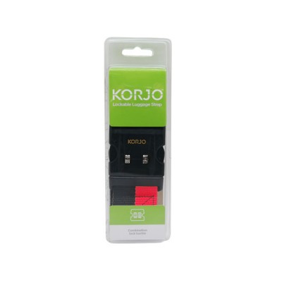KORJO Luggage Strap with Combilock