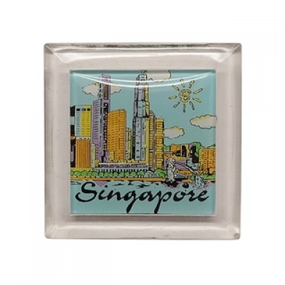 Acrylic Magnet - Boat Quay