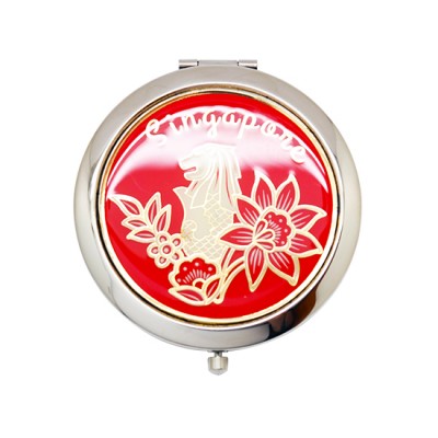 Merlion Mirror - Red