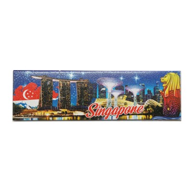 Glitter Metal Photo Magnet - Shinning Stars