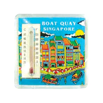 Thermometer Magnet - Boat Quay