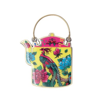 Peranakan Metal Magnet - Kettle