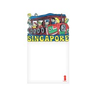 Rubberised Magnet Memo Pad