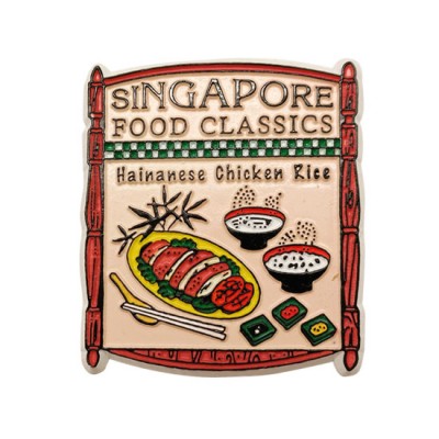 Famous SG cuisine Fridge Magnets with Recipe|Gifts&Souvenirs|GiftsofLove