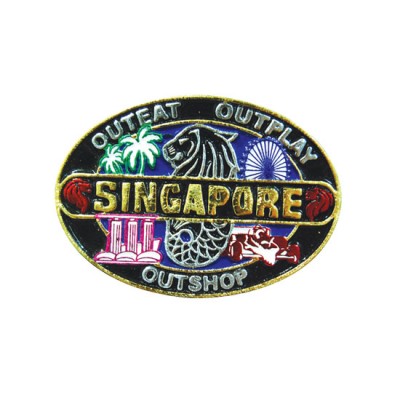 Rubberised Magnet -  Survivor Singapore 2