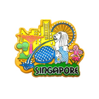 Rubberised Magnet - Amazing Singapore