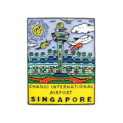 Rubberised Magnet - Changi Airport