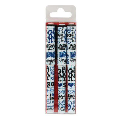 Singapore Love Notes - 3 in1 Pen Box Set