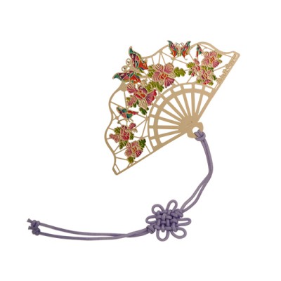 Colour Metal Bookmark - SG Butterfly