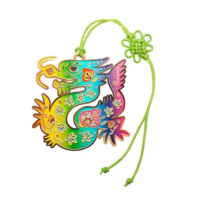 Zodiac Metal Bookmark - Dragon